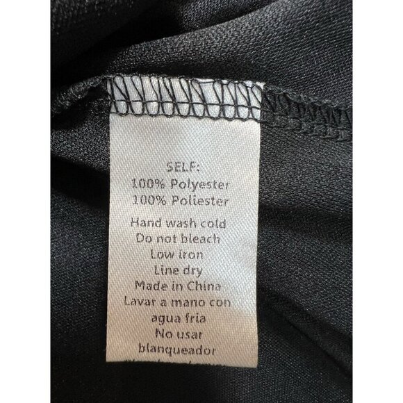 Windsor Dress Small Black Smocked Back Long Sleeve Knee Length NWT - Picture 13 of 16